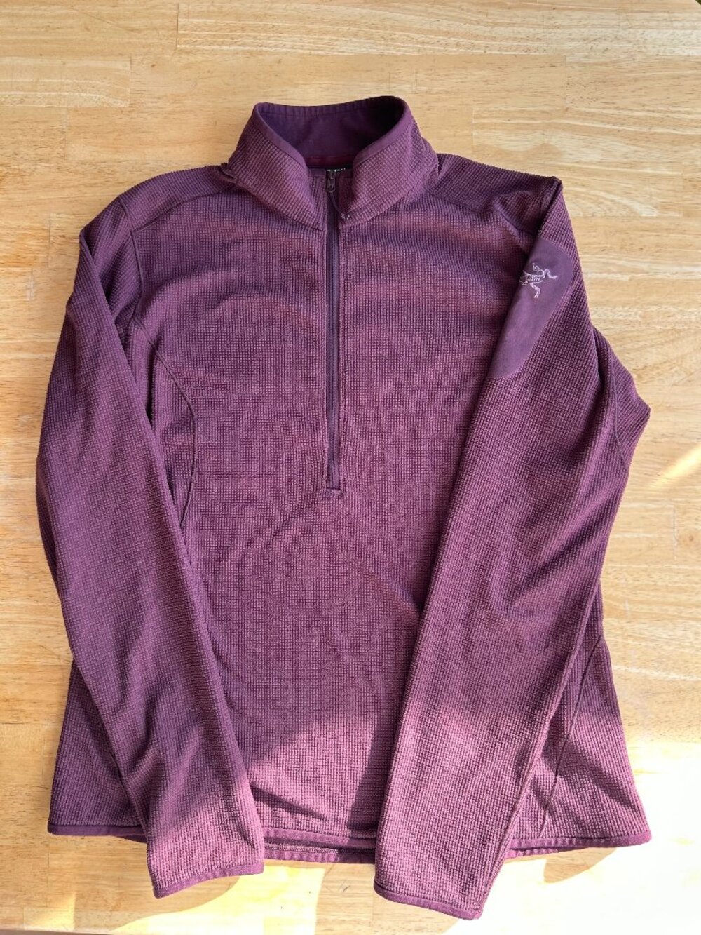 Arc'teryx Women's Half-Zip Sweater - Deep Burgundy